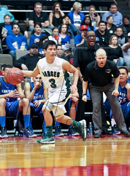 Thumbnail 2 in Hanford West vs Garces (CIF CS D2 Final) photogallery.