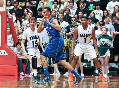 Thumbnail 2 in Hanford West vs Garces (CIF CS D2 Final) photogallery.