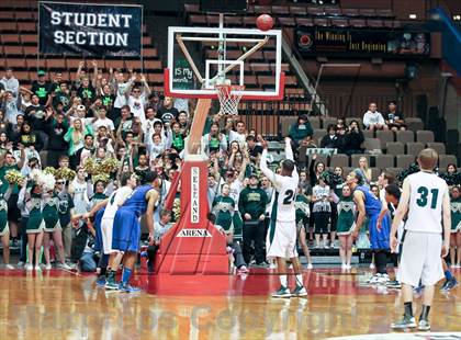 Thumbnail 2 in Hanford West vs Garces (CIF CS D2 Final) photogallery.