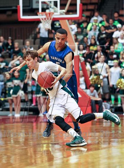 Thumbnail 2 in Hanford West vs Garces (CIF CS D2 Final) photogallery.