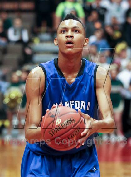 Thumbnail 2 in Hanford West vs Garces (CIF CS D2 Final) photogallery.