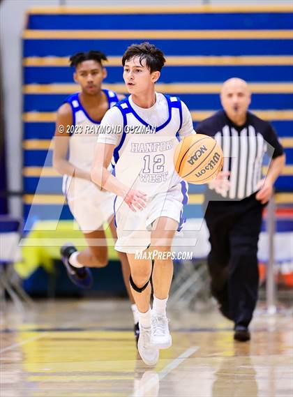 Thumbnail 2 in Ridgeview vs Hanford West (Clovis Elks Classic) photogallery.
