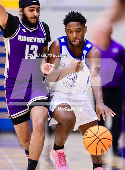 Thumbnail 3 in Ridgeview vs Hanford West (Clovis Elks Classic) photogallery.