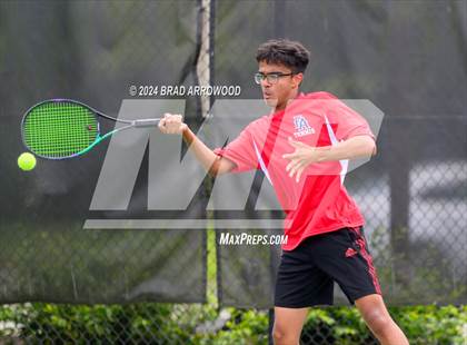 Thumbnail 1 in Franklin Academy vs Pine Lake Prep (NCHSAA 2A Final) photogallery.