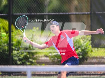 Thumbnail 2 in Franklin Academy vs Pine Lake Prep (NCHSAA 2A Final) photogallery.