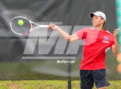 Thumbnail 2 in Franklin Academy vs Pine Lake Prep (NCHSAA 2A Final) photogallery.