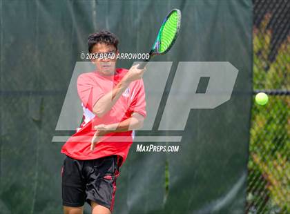 Thumbnail 3 in Franklin Academy vs Pine Lake Prep (NCHSAA 2A Final) photogallery.