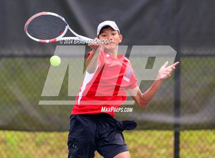 Thumbnail 2 in Franklin Academy vs Pine Lake Prep (NCHSAA 2A Final) photogallery.
