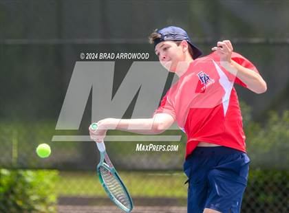 Thumbnail 3 in Franklin Academy vs Pine Lake Prep (NCHSAA 2A Final) photogallery.