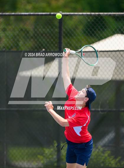 Thumbnail 3 in Franklin Academy vs Pine Lake Prep (NCHSAA 2A Final) photogallery.