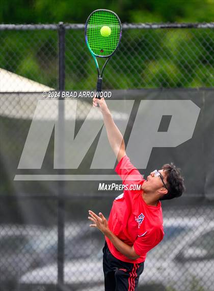 Thumbnail 1 in Franklin Academy vs Pine Lake Prep (NCHSAA 2A Final) photogallery.