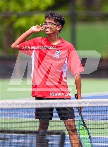 Thumbnail 3 in Franklin Academy vs Pine Lake Prep (NCHSAA 2A Final) photogallery.