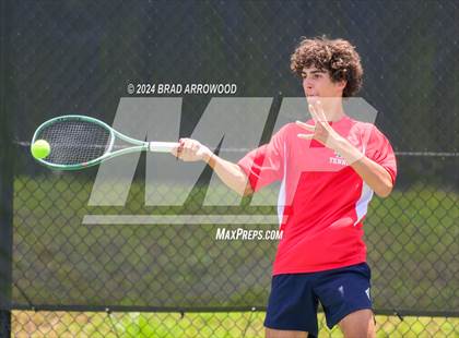 Thumbnail 3 in Franklin Academy vs Pine Lake Prep (NCHSAA 2A Final) photogallery.