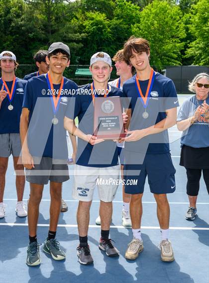 Thumbnail 2 in Franklin Academy vs Pine Lake Prep (NCHSAA 2A Final) photogallery.