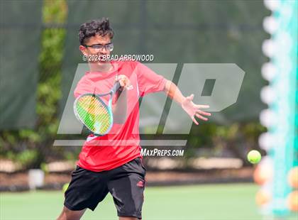 Thumbnail 2 in Franklin Academy vs Pine Lake Prep (NCHSAA 2A Final) photogallery.
