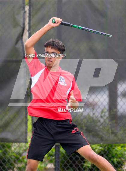 Thumbnail 2 in Franklin Academy vs Pine Lake Prep (NCHSAA 2A Final) photogallery.