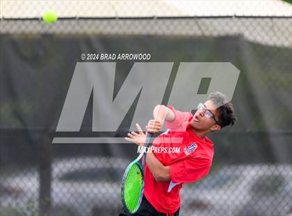 Thumbnail 3 in Franklin Academy vs Pine Lake Prep (NCHSAA 2A Final) photogallery.