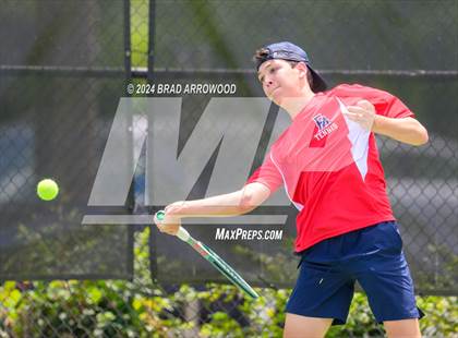 Thumbnail 1 in Franklin Academy vs Pine Lake Prep (NCHSAA 2A Final) photogallery.