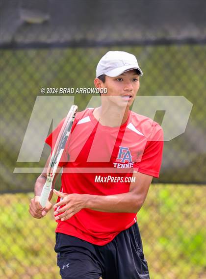 Thumbnail 2 in Franklin Academy vs Pine Lake Prep (NCHSAA 2A Final) photogallery.