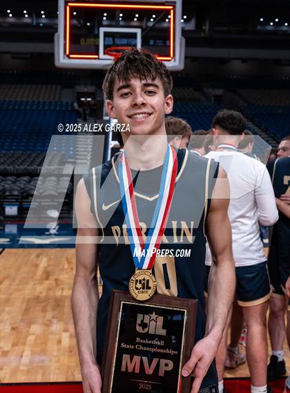 Thumbnail 1 in Turkey Valley vs. Perrin-Whitt (UIL 1A Basketball Division I Final Medal Ceremony) photogallery.