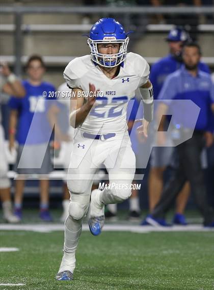 Thumbnail 1 in Norco Cougars vs. Orange Lutheran Lancers photogallery.