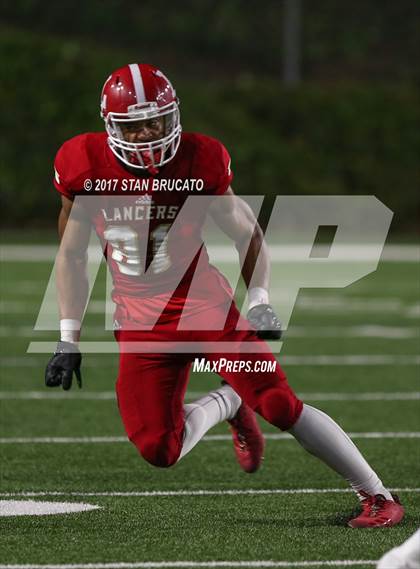Thumbnail 1 in Norco Cougars vs. Orange Lutheran Lancers photogallery.