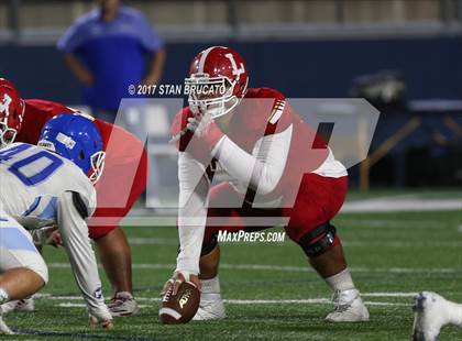 Thumbnail 2 in Norco Cougars vs. Orange Lutheran Lancers photogallery.