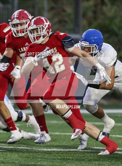 Thumbnail 1 in Norco Cougars vs. Orange Lutheran Lancers photogallery.