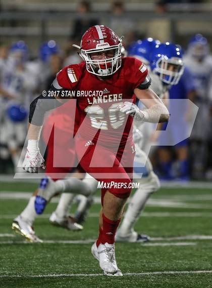 Thumbnail 1 in Norco Cougars vs. Orange Lutheran Lancers photogallery.