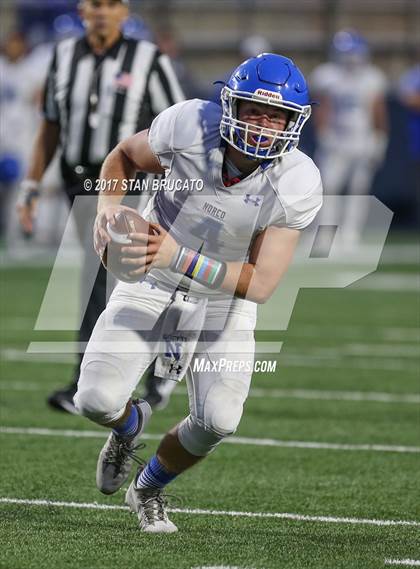 Thumbnail 1 in Norco Cougars vs. Orange Lutheran Lancers photogallery.