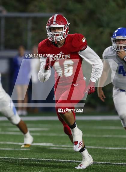 Thumbnail 3 in Norco Cougars vs. Orange Lutheran Lancers photogallery.