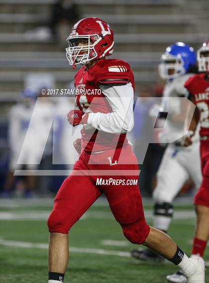 Thumbnail 1 in Norco Cougars vs. Orange Lutheran Lancers photogallery.