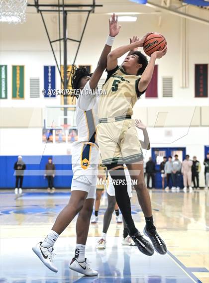 Thumbnail 1 in St. Mark's vs Greenhill (SPC Basketball 4A Semifinal) photogallery.