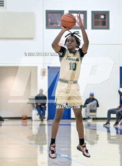Thumbnail 2 in St. Mark's vs Greenhill (SPC Basketball 4A Semifinal) photogallery.