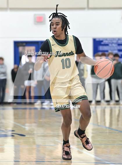 Thumbnail 3 in St. Mark's vs Greenhill (SPC Basketball 4A Semifinal) photogallery.