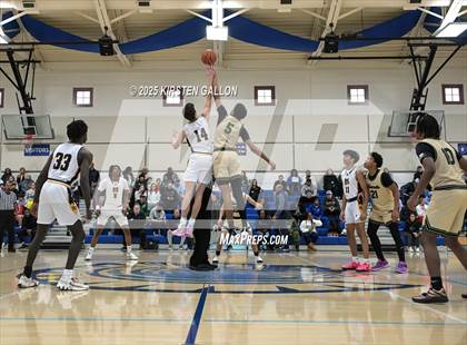 Thumbnail 1 in St. Mark's vs Greenhill (SPC Basketball 4A Semifinal) photogallery.