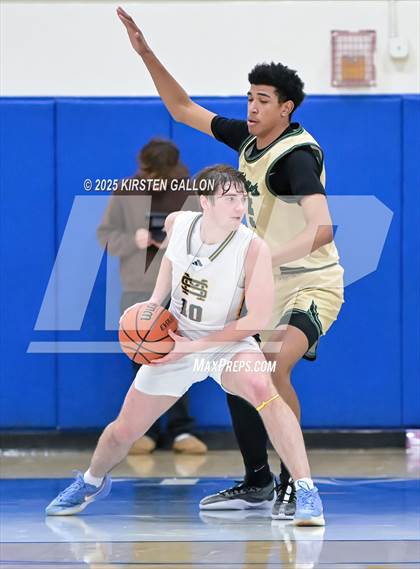 Thumbnail 1 in St. Mark's vs Greenhill (SPC Basketball 4A Semifinal) photogallery.