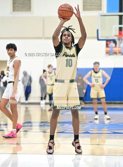 Thumbnail 3 in St. Mark's vs Greenhill (SPC Basketball 4A Semifinal) photogallery.
