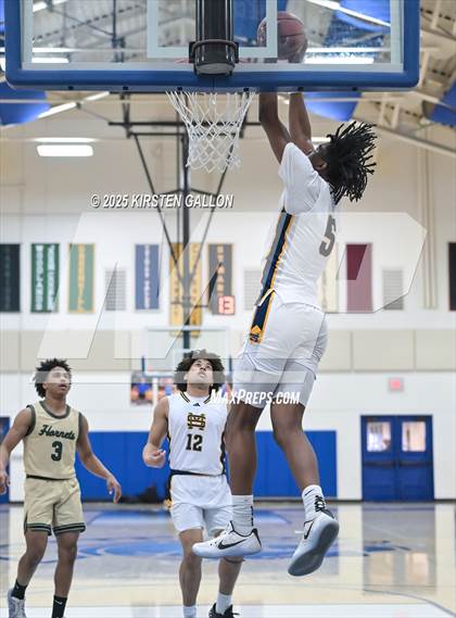 Thumbnail 2 in St. Mark's vs Greenhill (SPC Basketball 4A Semifinal) photogallery.
