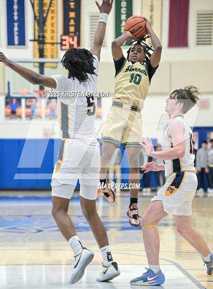 Thumbnail 1 in St. Mark's vs Greenhill (SPC Basketball 4A Semifinal) photogallery.
