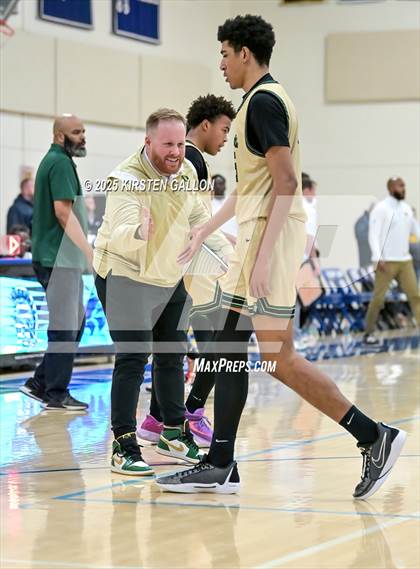 Thumbnail 3 in St. Mark's vs Greenhill (SPC Basketball 4A Semifinal) photogallery.