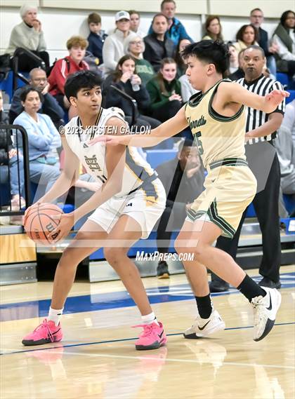 Thumbnail 1 in St. Mark's vs Greenhill (SPC Basketball 4A Semifinal) photogallery.