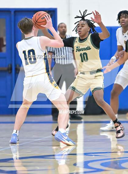 Thumbnail 2 in St. Mark's vs Greenhill (SPC Basketball 4A Semifinal) photogallery.