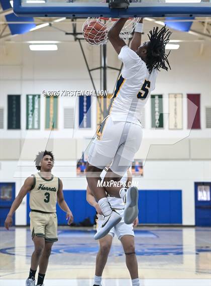 Thumbnail 3 in St. Mark's vs Greenhill (SPC Basketball 4A Semifinal) photogallery.