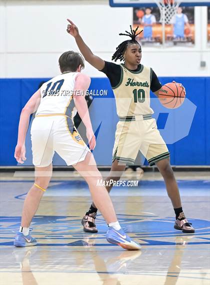 Thumbnail 2 in St. Mark's vs Greenhill (SPC Basketball 4A Semifinal) photogallery.