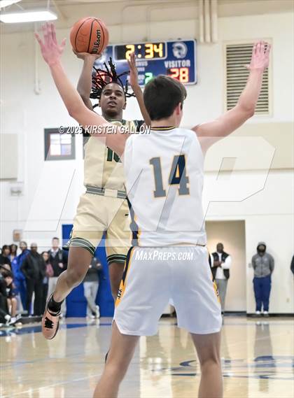 Thumbnail 2 in St. Mark's vs Greenhill (SPC Basketball 4A Semifinal) photogallery.