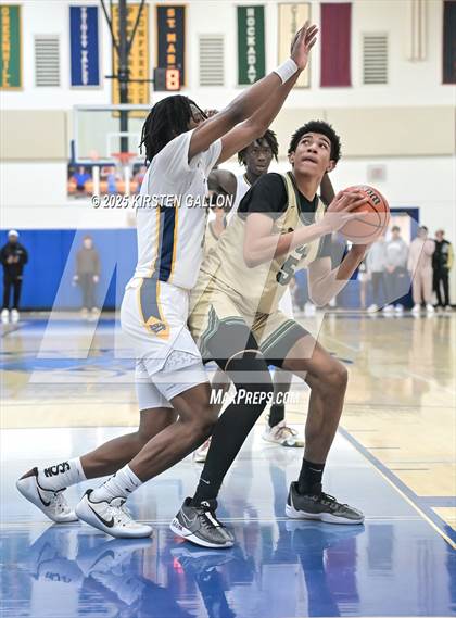 Thumbnail 2 in St. Mark's vs Greenhill (SPC Basketball 4A Semifinal) photogallery.