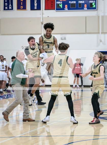 Thumbnail 3 in St. Mark's vs Greenhill (SPC Basketball 4A Semifinal) photogallery.