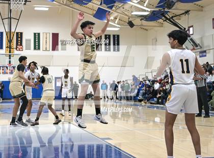 Thumbnail 1 in St. Mark's vs Greenhill (SPC Basketball 4A Semifinal) photogallery.