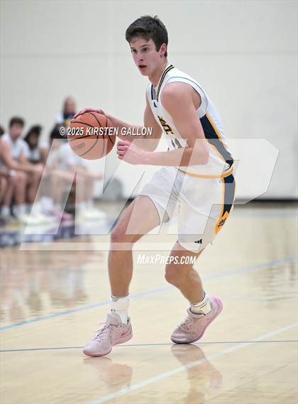 Thumbnail 3 in St. Mark's vs Greenhill (SPC Basketball 4A Semifinal) photogallery.